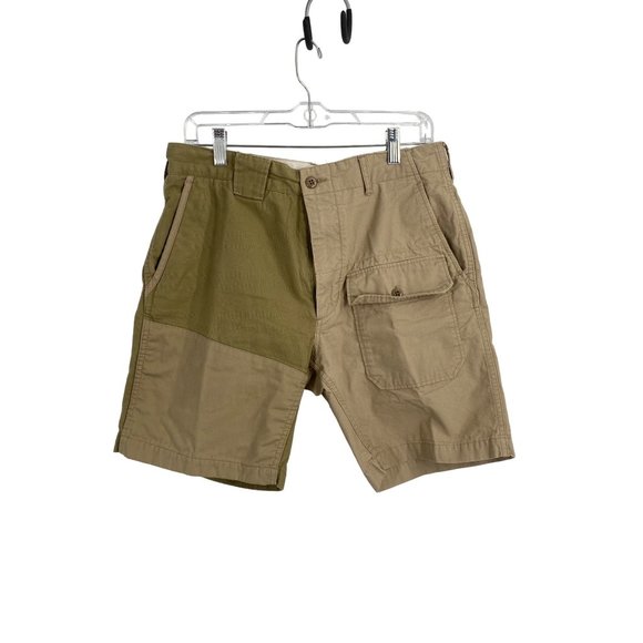 Engineered Garments × BEAMS PLUS men's SHORTS 2 TONE SIZE 32 CARGO - Picture 1 of 7